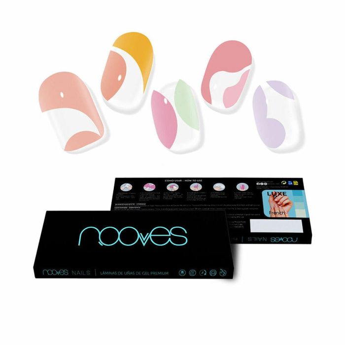 Láminas de Gel para Uñas Nooves Paradise (20 Unidades) 0 Láminas de Gel para Uñas Nooves Paradise (20 Unidades) 0