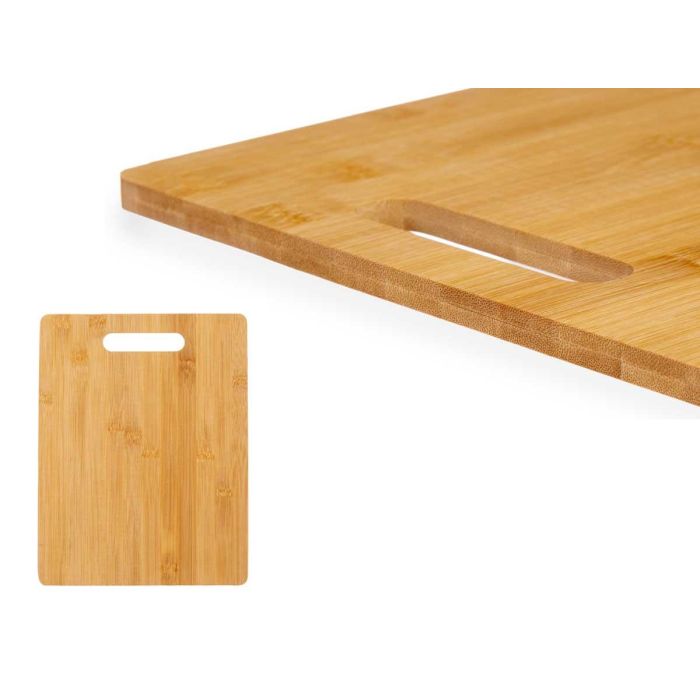 Tabla Cortar Bambu Rectangular Con Asa 30X23 Cm Kinvara (12 Unidades) 3 Tabla Cortar Bambu Rectangular Con Asa 30X23 Cm Kinvara (12 Unidades) 3