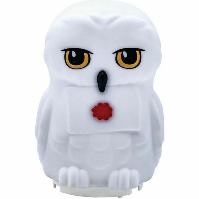 Lexibook Luz Nocturna LED Hedwig 3D Multicolor con Temporizador 15 min - Lámpara Relax para Dormir Niños, 20cm (Funciona con Pilas/USB)