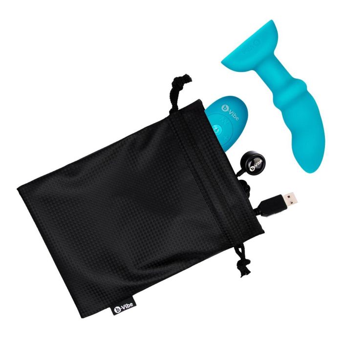 Vibrador anal B-Vibe Azul 2