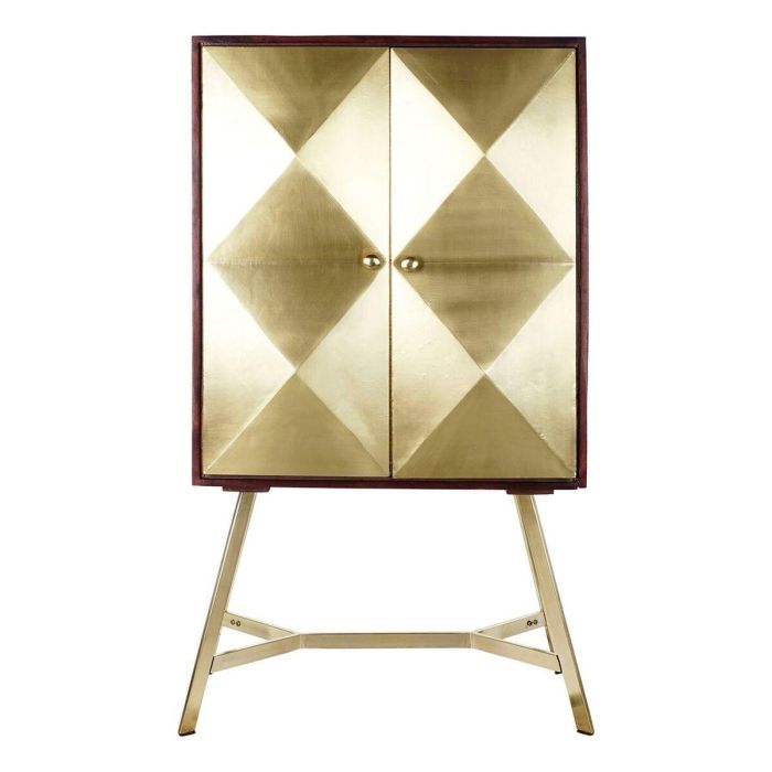 Aparador Glam DKD Home Decor Marron Oscuro Dorado 43 x 156.5 x 84 cm 1 Aparador Glam DKD Home Decor Marron Oscuro Dorado 43 x 156.5 x 84 cm 1