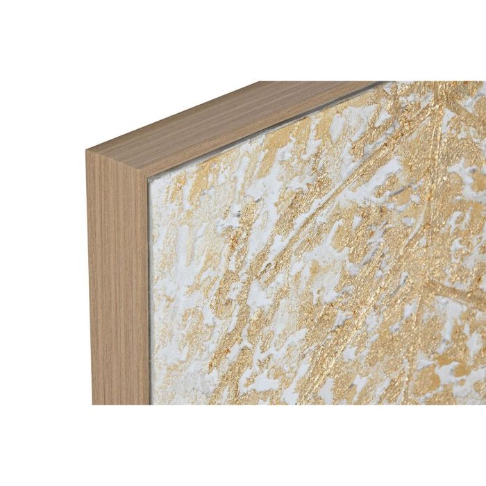 Cuadro Moderno DKD Home Decor Dorado Blanco 4.5 x 82 x 82 cm (2 Unidades) 2 Cuadro Moderno DKD Home Decor Dorado Blanco 4.5 x 82 x 82 cm (2 Unidades) 2
