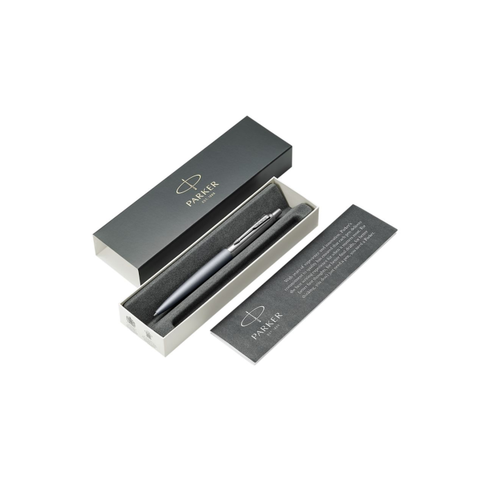 Boligrafo Parker Jotter Xl Gris Mate Acero Inoxidable Ct 2 Boligrafo Parker Jotter Xl Gris Mate Acero Inoxidable Ct 2