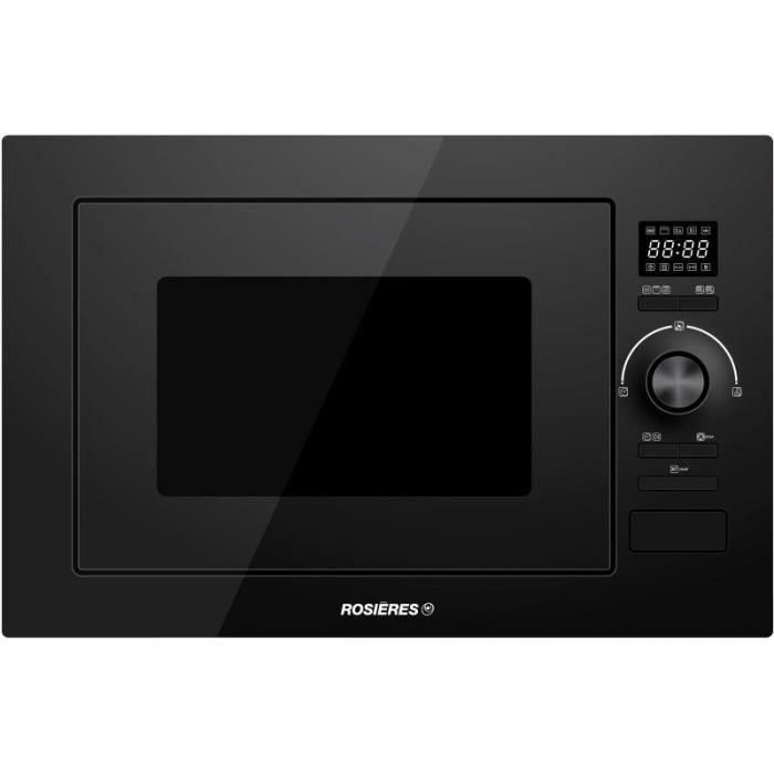 Microondas - Rosieres - RMG28/1PN - 28L - 900W - 6 niveles de potencia - Negro Microondas - Rosieres - RMG28/1PN - 28L - 900W - 6 niveles de potencia - Negro