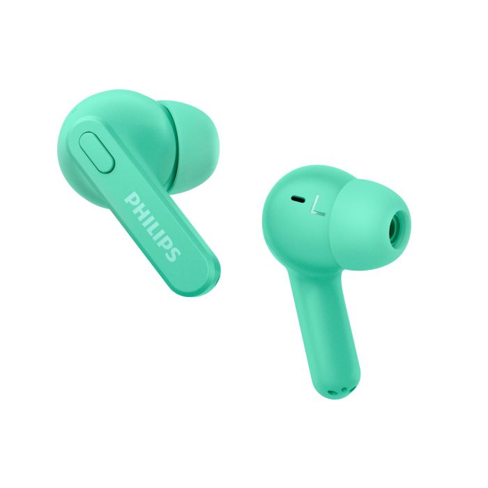 Philips TAT2206GR/00 Auriculares True Wireless Stereo (TWS) Bluetooth para Llamadas/Música, Intraurales, Turquesa 4 Philips TAT2206GR/00 Auriculares True Wireless Stereo (TWS) Bluetooth para Llamadas/Música, Intraurales, Turquesa 4