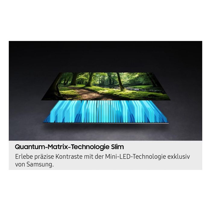 Samsung GQ85QN70FAUXZG 85" Neo QLED 4K Smart TV, panel Mini-LED, 144 Hz, HDR10+, AMD FreeSync Premium Pro, Tizen, 4x HDMI 2.1, negro 3