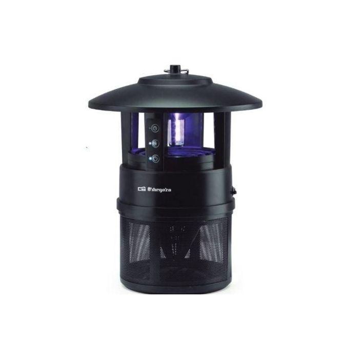 Orbegozo MQ 7500 Atrapainsectos Eléctrico UV por Succión, 5W, Silencioso, 2 Niveles, Temporizador, Cobertura 60m²