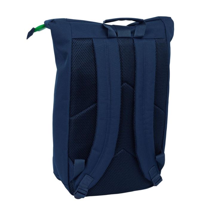 Mochila para Portátil Benetton Green Azul marino 28 x 42 x 13 cm 2