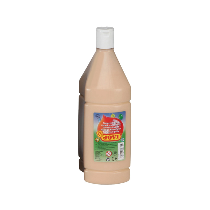 Jovi Témpera Líquida School Carne Botella 500 mL 1