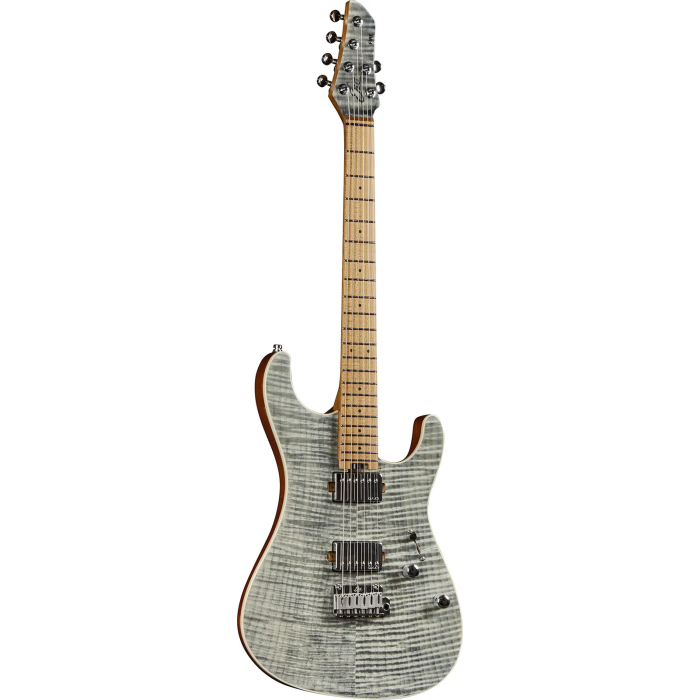 EKO Guitarra Eléctrica Fire 801 Musa - Grey Flamed Eko - Stratocaster - Cuerpo de Aliso 1