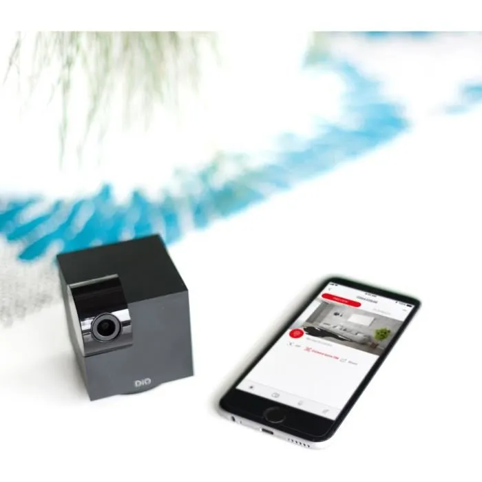 Dio Connected Home DIOCAM-RI01 Cámara de Vigilancia HD Interior Wi-Fi Giratorio Visión Nocturna 1080P