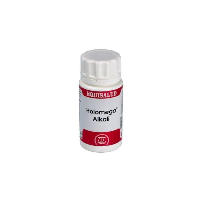 Holomega Alkali: Citrato de Calcio y Magnesio para el Equilibrio Ácido-Base, 50 Cápsulas
