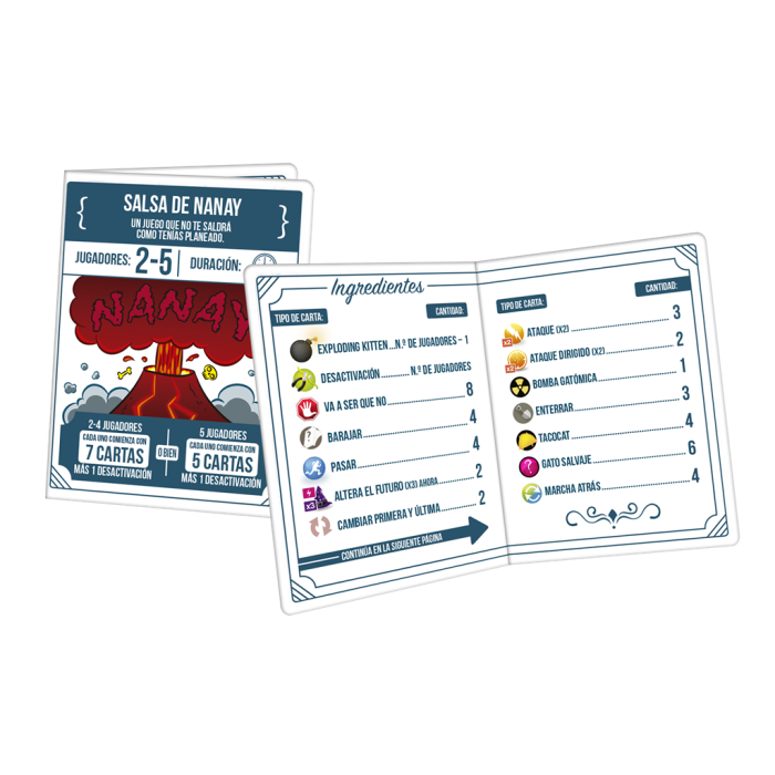 Exploding Kittens Recetas del Desastre 2