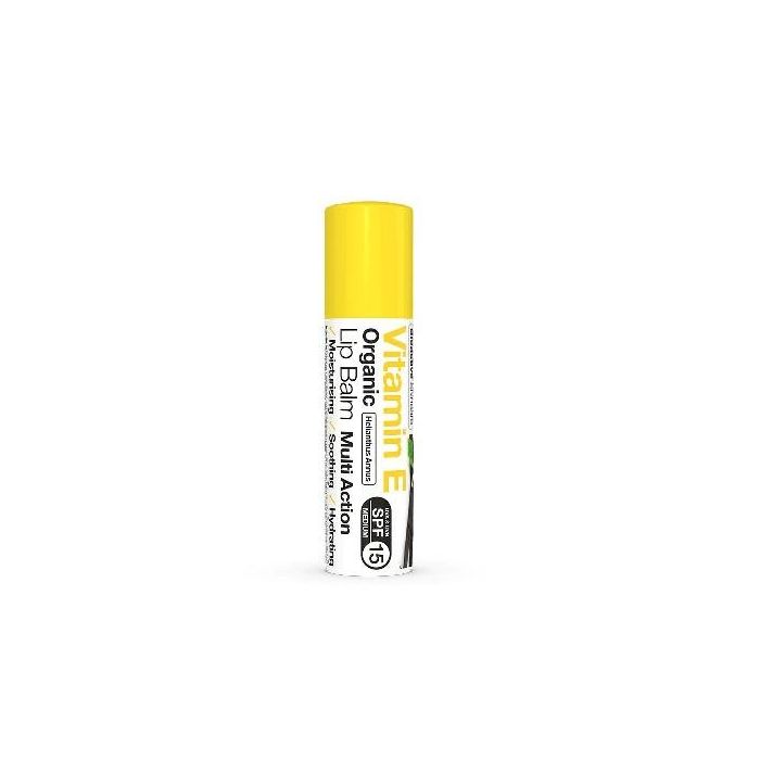 Skin Clear Bálsamo Labial con Vitamina E y SPF 15 | Hidratante y Protector Solar UVA/UVB para Labios, 5.7 ml