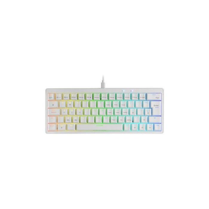 Teclado Gaming Mecánico Mars Gaming MKMINIPRO/ Switch Azul/ Blanco 1 Teclado Gaming Mecánico Mars Gaming MKMINIPRO/ Switch Azul/ Blanco 1