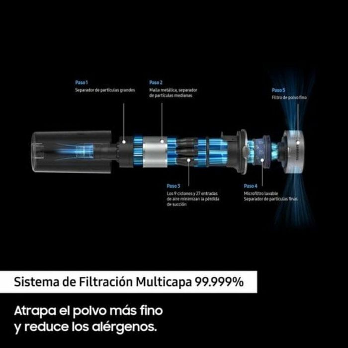 Aspirador Escoba Samsung VS15T7031R1/ET 150 W 17