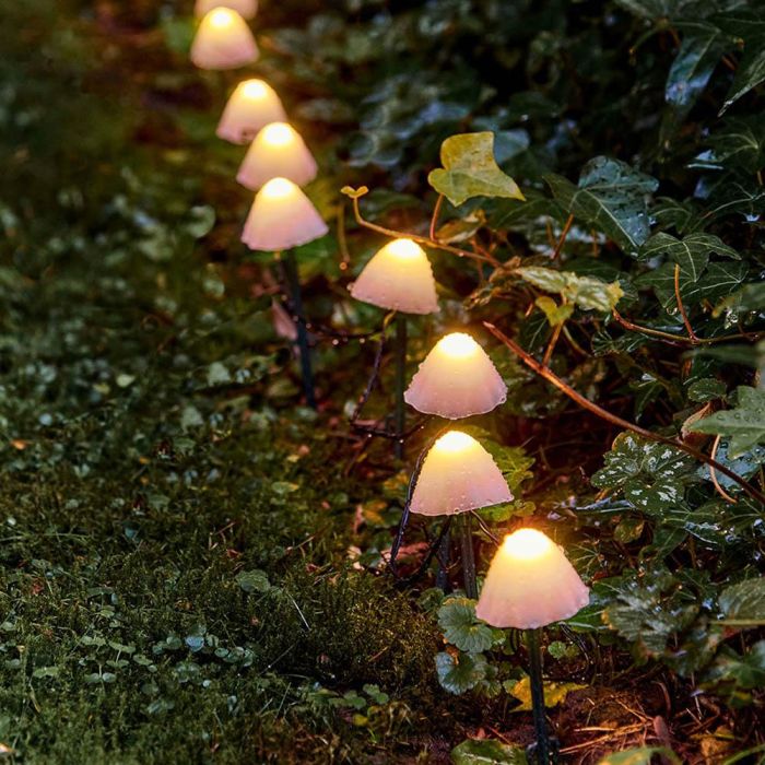 Estaca led con forma de seta con 8 funciones para exterior 491762 2 Estaca led con forma de seta con 8 funciones para exterior 491762 2