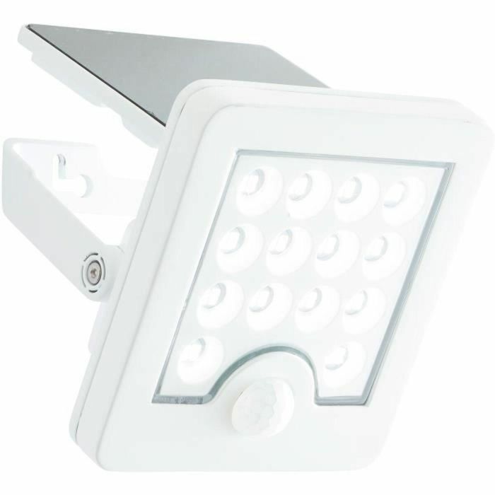 Brilliant BRI4004353437786 Aplique de Exterior Luton LED Solar con detector de movimiento, 4W, Blanco, Plástico y metal Brilliant BRI4004353437786 Aplique de Exterior Luton LED Solar con detector de movimiento, 4W, Blanco, Plástico y metal