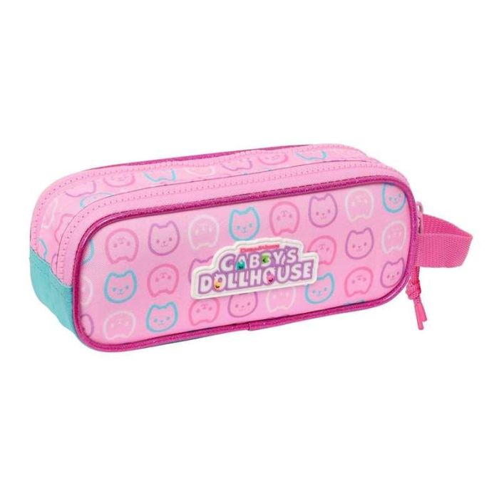 Bolso Escolar Portatodo Safta Doble Gabby S Dollhouse Party 80x210x60 mm 1 Bolso Escolar Portatodo Safta Doble Gabby S Dollhouse Party 80x210x60 mm 1