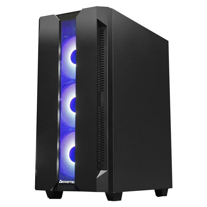 Caja Semitorre ATX/mATX Chieftec GS-01B-OP Blanco Negro 27