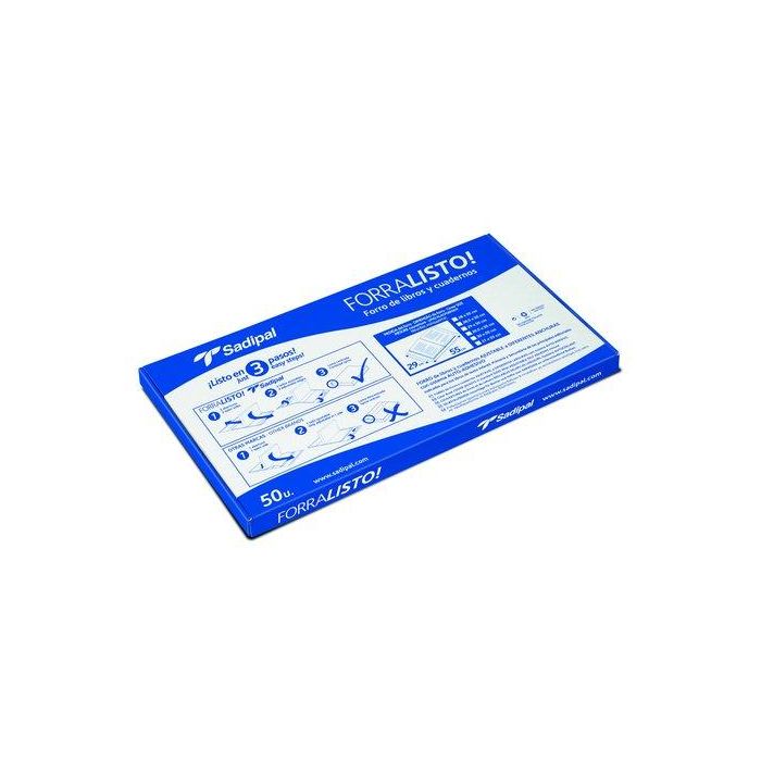 Forro Ajustable Sadipal Pp Trans.29 X 52 Cm 50 unidades