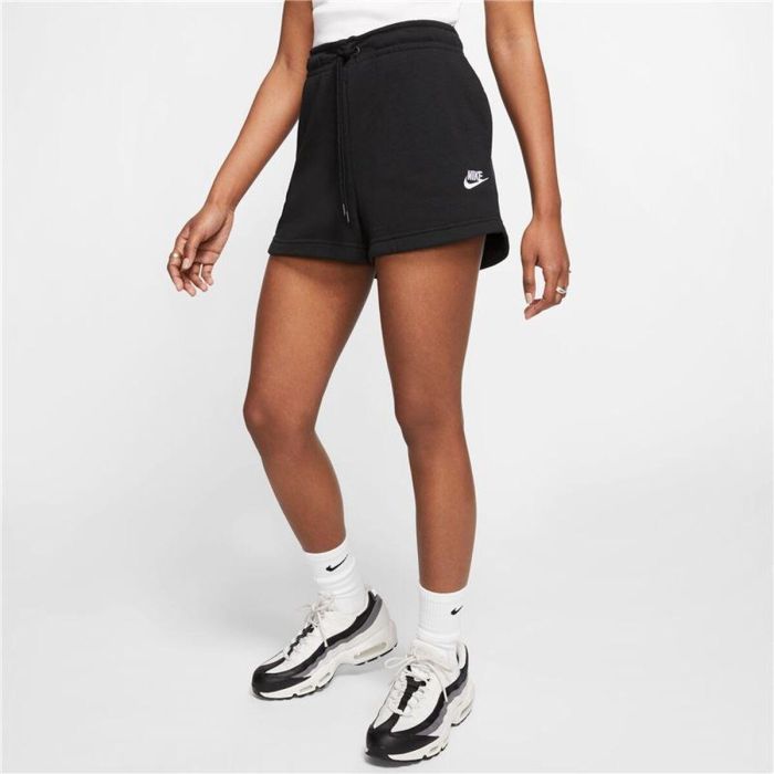 Pantalones Cortos Deportivos para Mujer Nike Sportswear Essential W Negro 6 Pantalones Cortos Deportivos para Mujer Nike Sportswear Essential W Negro 6