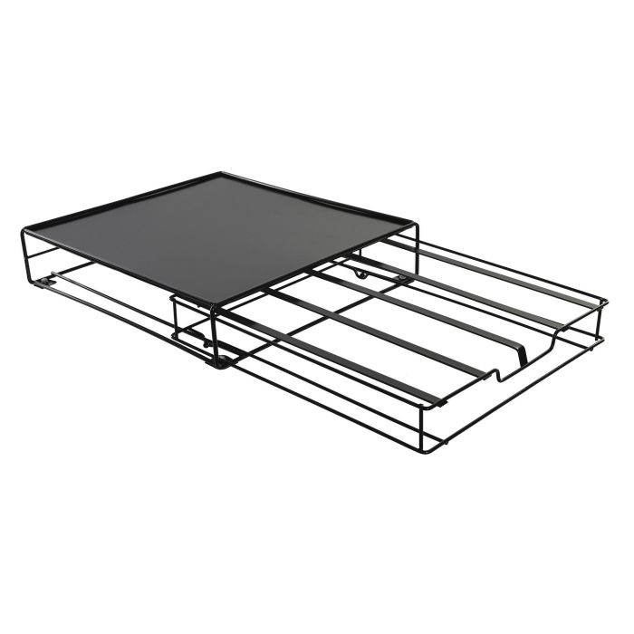 DKD Home Decor Soporte Cápsulas Básico Negro Metal 32 x 7 x 28.7 cm 1