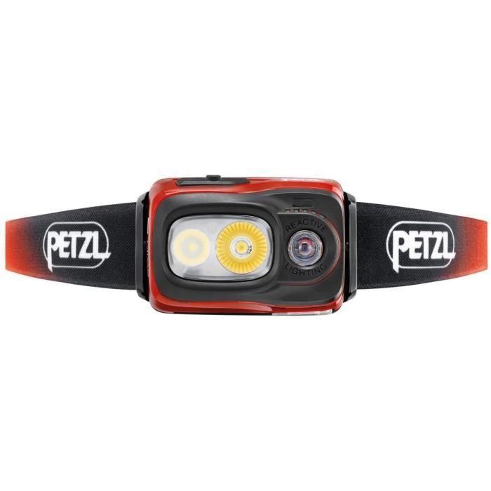 Linterna frontal multideporte - PETZL - SWIFT RL - 1100 lúmenes - Diadema reflectante - Batería recargable - Naranja 1