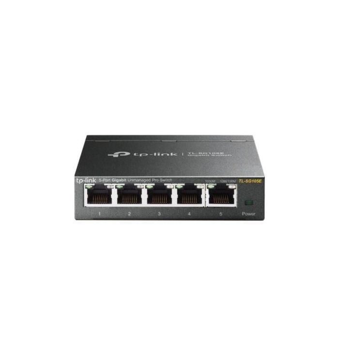 Switch TP-Link Easy Smart TL-SG105E 5 Puertos/ RJ-45 10/100/1000 Switch TP-Link Easy Smart TL-SG105E 5 Puertos/ RJ-45 10/100/1000