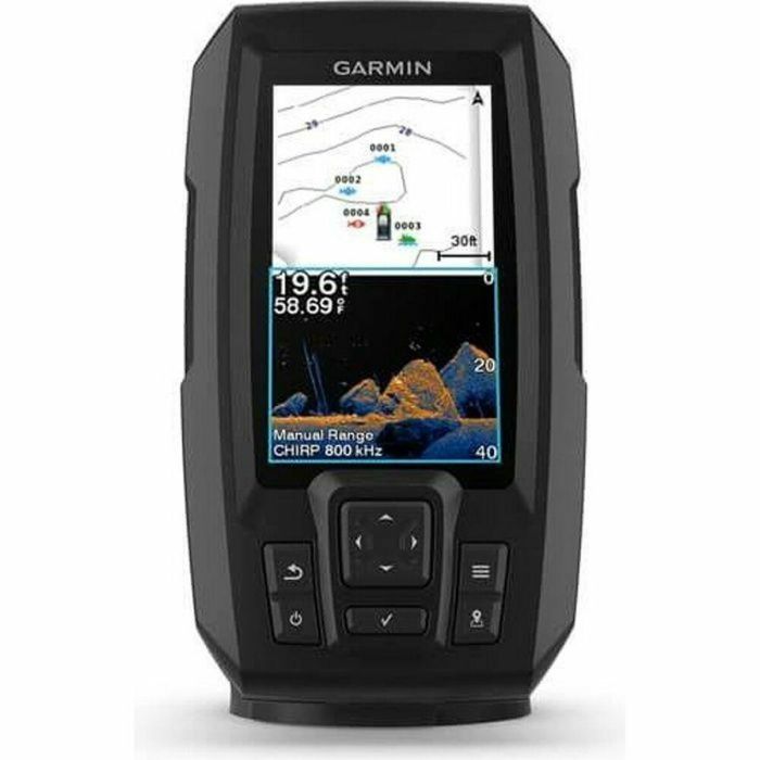 Garmin Striker Vivid 4cv Sonda de Pesca con Pantalla a Color de Máximo Detalle y Transductor GT20-TM
