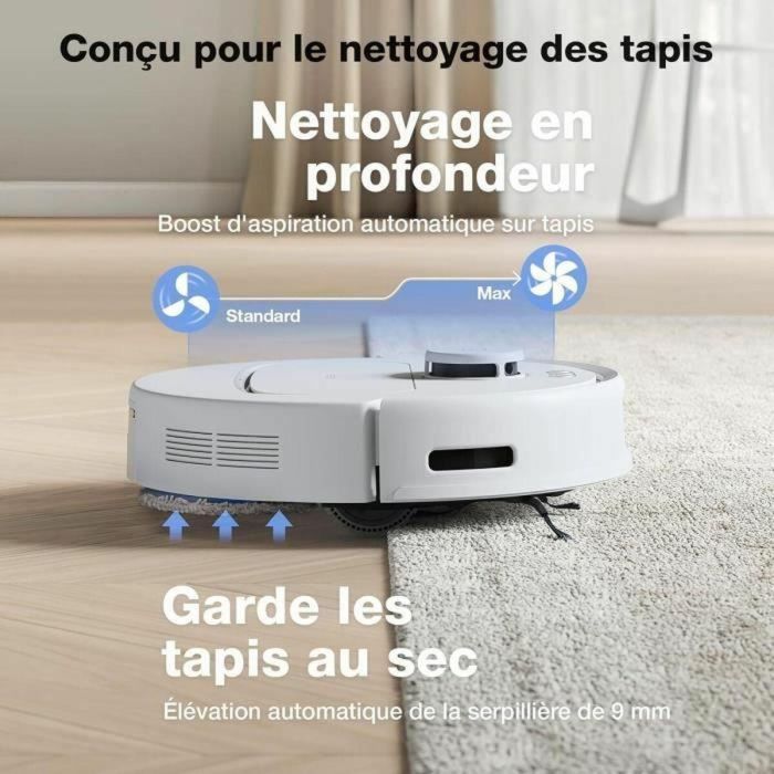Ecovacs N30 Pro OMNI Aspiradora Robot con Vaciado Automático, Potencia 10000Pa, Limpieza con Agua Caliente 4 Ecovacs N30 Pro OMNI Aspiradora Robot con Vaciado Automático, Potencia 10000Pa, Limpieza con Agua Caliente 4