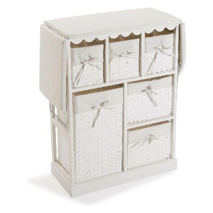 Centro de Planchado Basic Blanco Madera (30 x 85 x 130 cm) 2