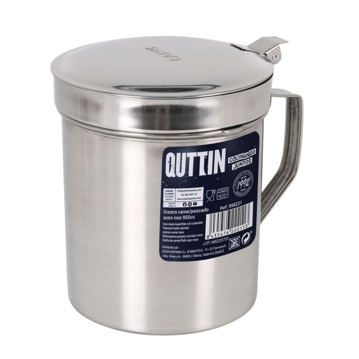 Grasera para Carne/Pescado 950 cc inox Privilege (6 Unidades) 6 Grasera para Carne/Pescado 950 cc inox Privilege (6 Unidades) 6