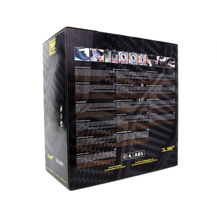 Omp Speed Juego De 4 Tapacubos Stinger Color Negro 13 Pulgadas OMPS07021301 3 Omp Speed Juego De 4 Tapacubos Stinger Color Negro 13 Pulgadas OMPS07021301 3