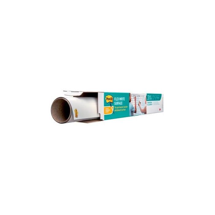 Superficie Adhesiva de Borrado En Seco 1,219X1,829M Super Sticky Flex Write Rollo Fws6X4 Post-It 7100198315