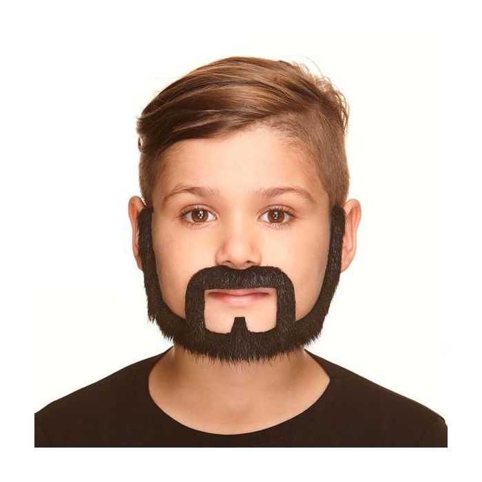 My Other Me Bigote y Barba Infantil Moreno Talla Única Edad 5+ años 0 My Other Me Bigote y Barba Infantil Moreno Talla Única Edad 5+ años 0
