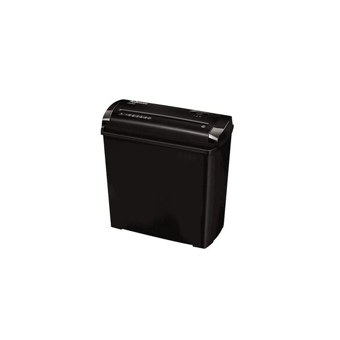 FELLOWES Destructora P-25S/ Corte en Tiras de 7mm/ Negra 0 FELLOWES Destructora P-25S/ Corte en Tiras de 7mm/ Negra 0