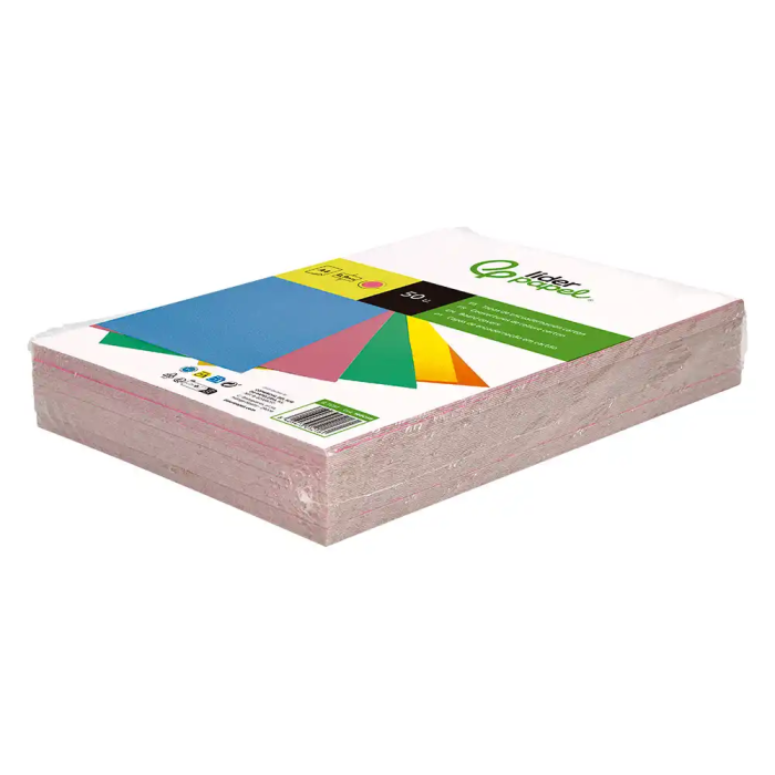Liderpapel Tapa Encuadernación Cartón A4 Rosa Fluor 0,9mm Paquete 50 Unidades 4 Liderpapel Tapa Encuadernación Cartón A4 Rosa Fluor 0,9mm Paquete 50 Unidades 4