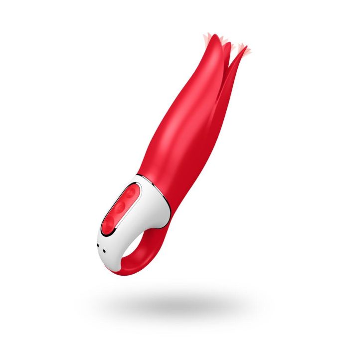 Satisfyer Power Flower Vibrador Rojo 3