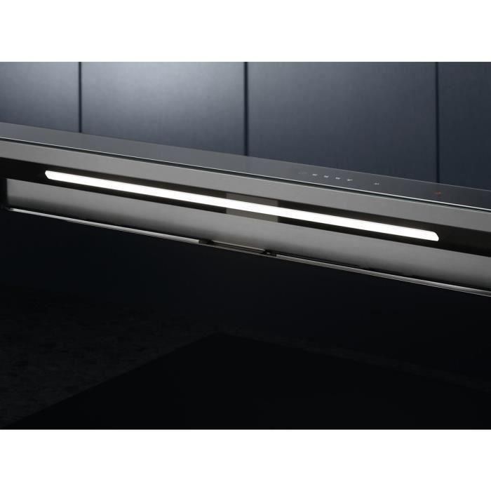 ELECTROLUX LFD619Y - Campana elevadora Breeze de extracción y reciclaje - 700 m³ / h - 67dB - 3 velocidades + 1 intensiva - L90cm - Negro 2