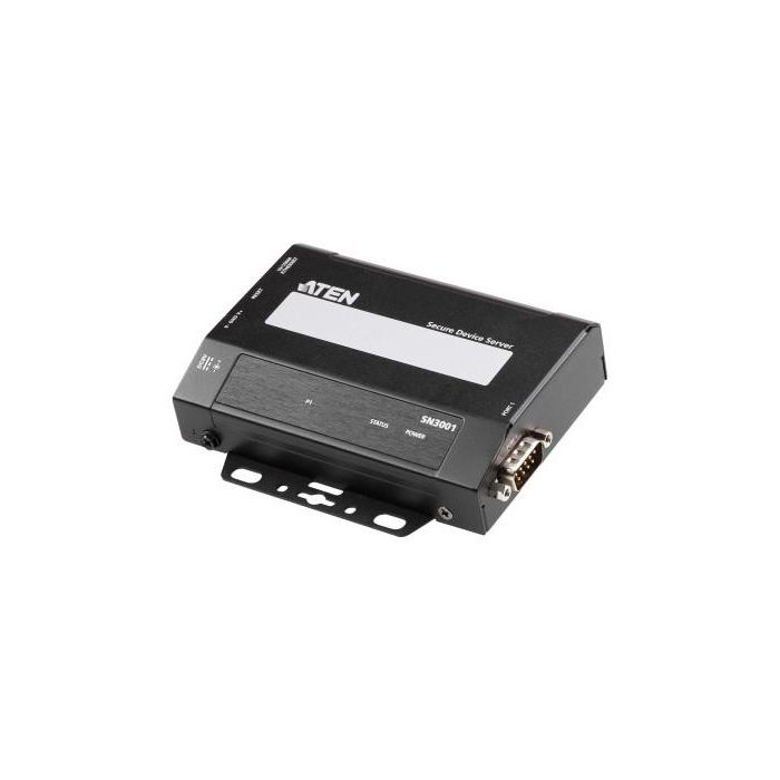 ATEN Servidor de dispositivos seguros RS-232 de 1 puerto SN3001-AX-G para red Ethernet, control industrial