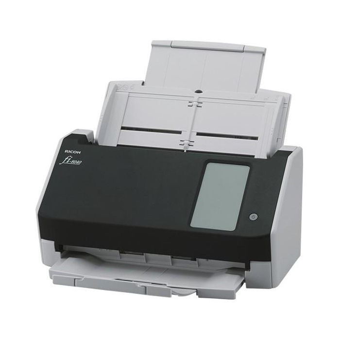 Ricoh fi-8040 Escáner de Documentos ADF Dúplex 40 ppm/80 ipm LAN USB 3.2 con Pantalla Táctil 50 Hojas 14