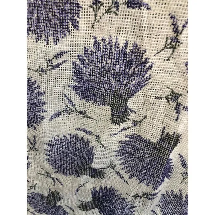 Poyet Motte Cortina Individual Miramas 140x225 cm Protección Calor Insectos Lavanda