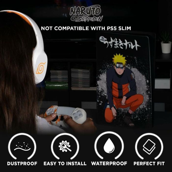 Konix Funda de Silicona para PlayStation 5 Naruto Accesorio PS5 KON1728085835338 4