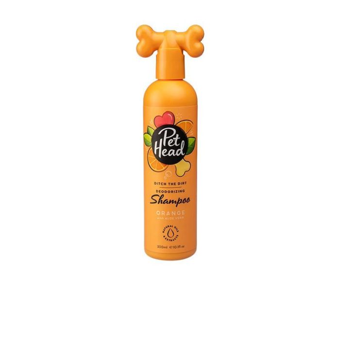 Pet Head Champú Desodorante Ditch The Dirt 300ml - Neutraliza Olores con Polvo de Carbón Pet Head Champú Desodorante Ditch The Dirt 300ml - Neutraliza Olores con Polvo de Carbón