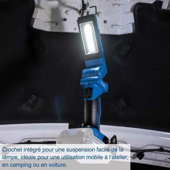 Scheppach Linterna C-WL20-X 20V IXES 6200k 300lm Autonomía 16h Sin Batería Ni Cargador 1