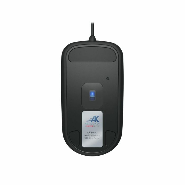 Cherry Mouse AK-PMH3 Medical 3-Button Scroll corded sealed black IP68 kabelgebunden. 3-Button-Scroll-Steuerung. IP68 4