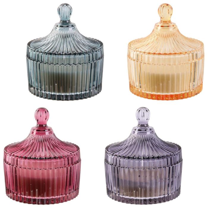 The Candle Factory Vela con Tarro Cristal Bougie Aromas Surtidos 10x12 cm 2 The Candle Factory Vela con Tarro Cristal Bougie Aromas Surtidos 10x12 cm 2