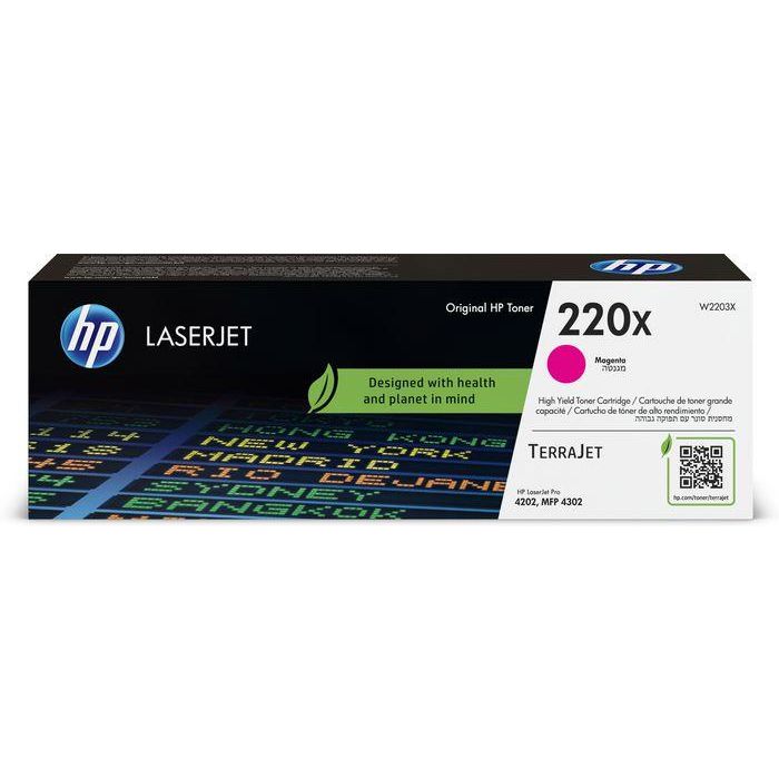 HP Toner Magenta compatible con Laserjet Pro 4302Fdwe, 4202Dn, 4202Dw, 4202Dwe, 4302Dw, 4302Dwe, Mfp 4303Dw, Mfp 4303Fdw - 220X - 5.500 páginas