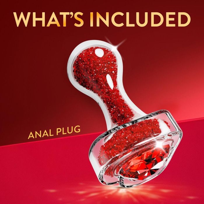 Plug Anal Blush Oh My Gem Rojo 15